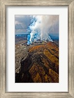 Steaming Volcano, Kilauea, Kauai, Hawaii Fine Art Print
