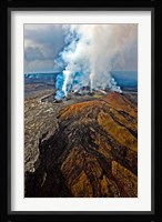 Steaming Volcano, Kilauea, Kauai, Hawaii Fine Art Print