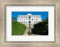Low angle view of a villa, Villa Carlotta, Tremezzo, Lake Como, Lombardy, Italy Fine Art Print