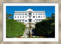 Low angle view of a villa, Villa Carlotta, Tremezzo, Lake Como, Lombardy, Italy Fine Art Print