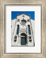 Low angle view of a cathedral, Como Cathedral, Como, Lombardy, Italy Fine Art Print