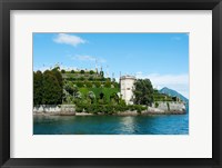 Formal Garden on the South end of Isola Bella, Stresa, Borromean Islands, Lake Maggiore, Piedmont, Italy Fine Art Print