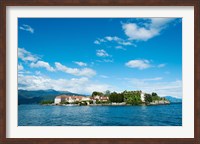 Isola Bella seen from ferry, Stresa, Lake Maggiore, Piedmont, Italy Fine Art Print