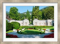 Garden at Villa d'Este hotel, Cernobbio, Lake Como, Lombardy, Italy Fine Art Print