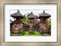 Offering altars, Rejasa, Penebel, Bali, Indonesia Fine Art Print