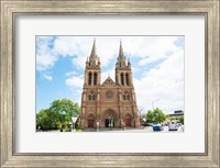 Facade of a cathedral, St. Peter's Cathedral, Adelaide, South Australia, Australia Fine Art Print