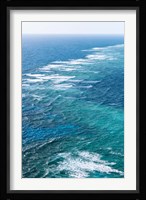 Waves Breaking on Great Barrier Reef, Queensland, Australia Fine Art Print