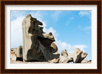 Detail of Remarkable Rocks, Flinders Chase National Park, Kangaroo Island, South Australia, Australia Fine Art Print