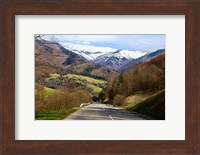 Mountain road in a valley, Tatra Mountains, Slovakia Fine Art Print