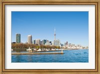 City skyline at the waterfront, Toronto, Ontario, Canada 2013 Fine Art Print