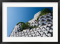 Low angle view of a shopping mall, Bugis Junction, Bugis, Singapore Fine Art Print
