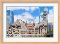 Facade of a government building, Toronto Old City Hall, Toronto, Ontario, Canada Fine Art Print