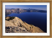 Crater Lake, Garfield Peak, Crater Lake National Park, Oregon, USA Fine Art Print