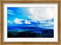 Storm off of Sint Maarten, Netherlands Antilles Fine Art Print