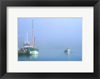 Fishing boats at Loctudy harbor, Brittany, France Fine Art Print