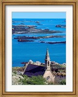 La Trinite Chapel at Ile-De-Brehat archipelago, Cotes-d'Armor, Brittany, France Fine Art Print