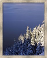 Winter at South Rim, Crater Lake National Park, Oregon Fine Art Print