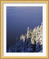 Winter at South Rim, Crater Lake National Park, Oregon Fine Art Print