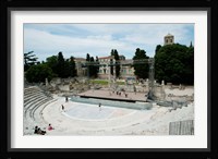 Ancient theatre built 1st century BC, Theatre Antique D'Arles, Arles, Provence-Alpes-Cote d'Azur, France Fine Art Print