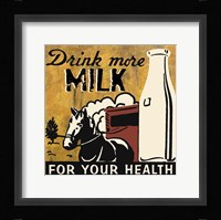 Drink more Milk Fine Art Print