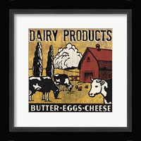 Dairy Products Framed Print