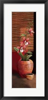 Orchid Vase II Framed Print
