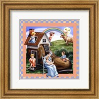 The Little Old Lady Who Lived In A Shoe Fine Art Print