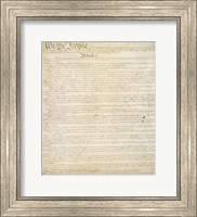 Constitution of the United States I Fine Art Print
