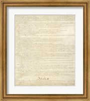 Constitution of the United States II Fine Art Print