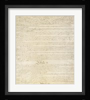 Constitution of the United States I III Fine Art Print