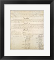Constitution of the United States IV Fine Art Print