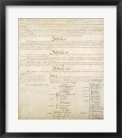 Constitution of the United States IV Fine Art Print