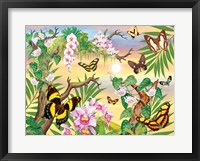 Butterflies Up IN The Canopy Fine Art Print