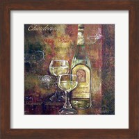 Chardonnay Lettered Fine Art Print