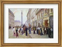 Workers leaving the Maison Paquin Fine Art Print