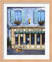 Cafe De France Fine Art Print