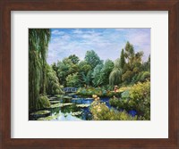 Monet Garden I Fine Art Print