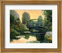 Monet Garden III Fine Art Print