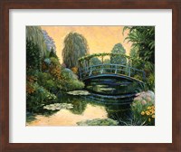 Monet Garden III Fine Art Print