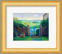 The Blue Gate Fine Art Print