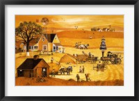 Threshing Fine Art Print