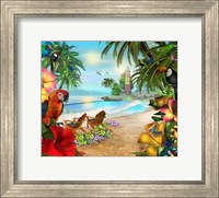 Island Of Palms Fine Art Print