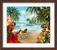 Island Of Palms Fine Art Print