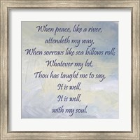 It Is Well With My Soul Fine Art Print