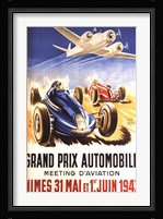 Grand Prix Automobile Nimes Fine Art Print
