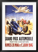 Grand Prix Automobile Nimes Fine Art Print