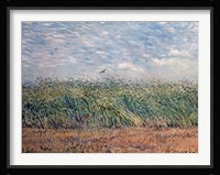 Wheatfield with Lark, 1887 Framed Print