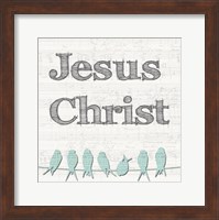 Jesus Christ Birds Fine Art Print