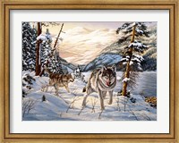 Winter Hunt Fine Art Print