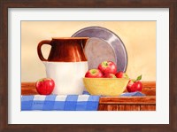 Apples In Yellow Bowl Fine Art Print